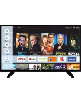 F&U Smart Τηλεόραση LED HD Ready FLS39203 HDR 39