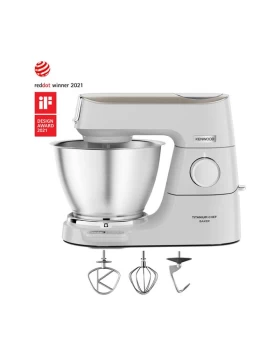 Kenwood KVC65.001WH Κουζινομηχανή 1200W με Ανοξείδωτο Κάδο 5lt