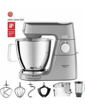 Kenwood Titanium Chef Baker XL Κουζινομηχανή 1200W με Ανοξείδωτο Κάδο 7lt KVL85.124S   