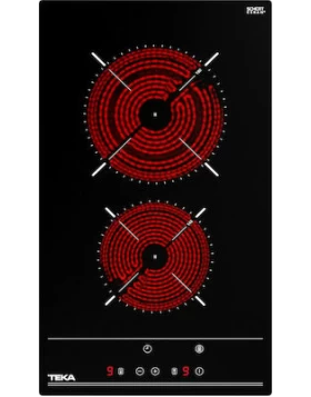 Teka TBC 32010 BK TTC Κεραμική Εστία Αυτόνομη Domino 30x51cm