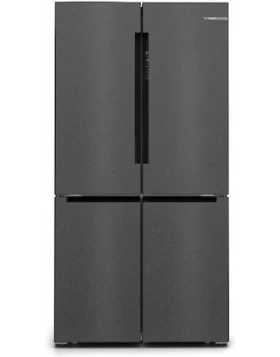 Bosch KFN96AXEA Ψυγείο Ντουλάπα 605lt Total NoFrost Υ183xΠ91xΒ73.1εκ. Inox