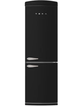 Teka RBF 78615 RTR Ψυγειοκαταψύκτης 331lt Total NoFrost Υ190.1xΠ60.5xΒ68.1εκ. Μαύρος