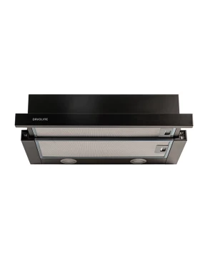 Davoline Omega Plus Black 60 Απορροφητήρας Συρόμενος