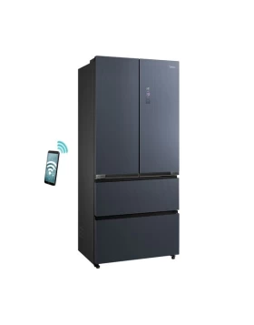 Midea MDRF705BIE70 Inox Ψυγείο Ντουλάπα