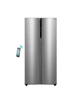 Midea MDRS619FIE46 Inox Ψυγείο Ντουλάπα