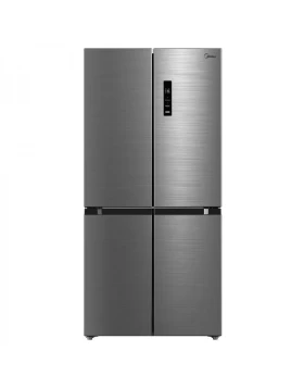 Midea MDRF632FIE46 Ψυγείο Ντουλάπα Total NoFrost Υ177.5xΠ83.3xΒ65.3εκ. Inox