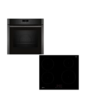 Neff B2ACJ7AG0 Φούρνος & T36FBE1L0 Επαγωγική Εστία Σετ Εντοιχιζόμενο