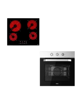 Teka HCB 6525 Inox & TBC 64010 TTC Set Εντοιχισμού