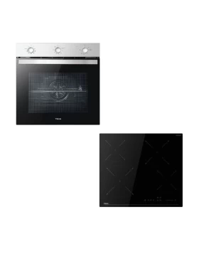 Teka Φούρνος HBB 6250 SS & Κεραμικές Εστίες TBC 64120 TCS BK Set Εντοιχισμού