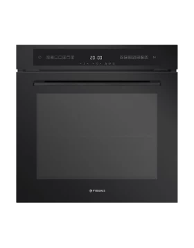 Pyramis PO78123010BLΜ Black Φούρνος Εντοιχιζόμενος