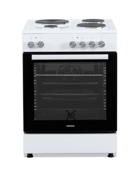 Eskimo ES 4080W Κουζίνα Ηλεκτρική 80lt με Εμαγιέ Εστίες 59.8cm