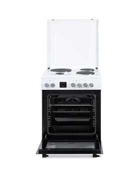 Eskimo ES 4080PW Κουζίνα 80lt με Εμαγιέ Εστίες Λευκή με Καπάκι