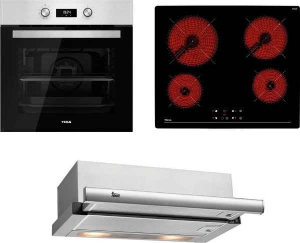 Teka HCB 6545 + TZ 6415 + TL 6310 Εντοιχιζόμενο Σετ Οικιακών Συσκευών
