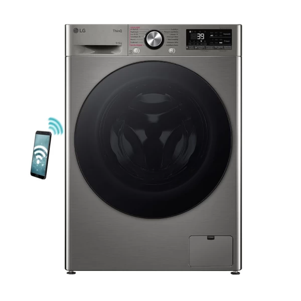 LG D4R7009TSSB Πλυντήριο-Στεγνωτήριο Ρούχων 9/6kg, AI DD, Ατμού και Wifi  ΜΕ ΕΓΓΥΗΣΗ ΕΛΛΗΝ
