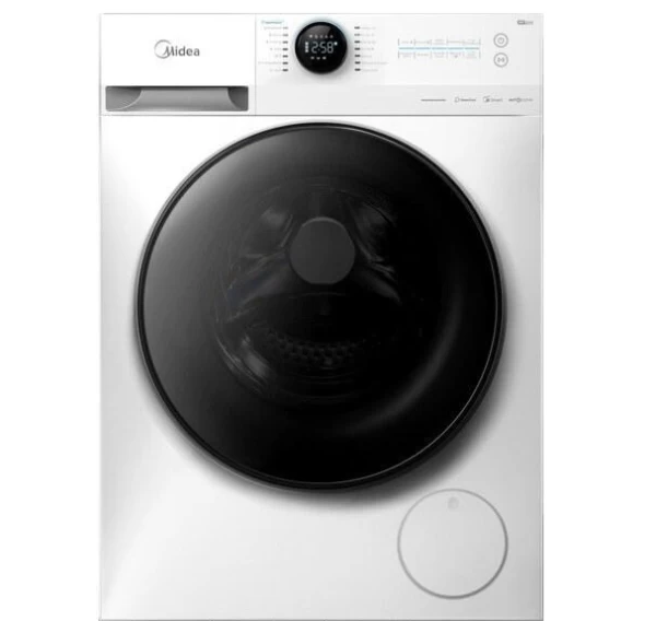 MIDEA MF200W120WB/W-GR 12 kg 1.400 Στροφές Λευκό Πλυντήριο Ρούχων