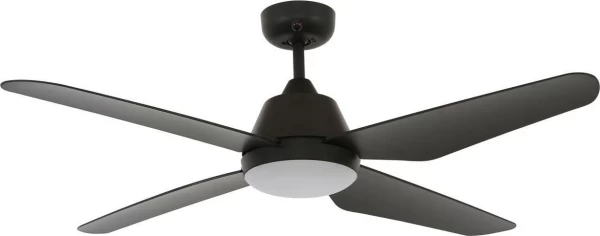 Beacon ανεμιστήρας οροφής με φως μαύρος Φ122εκ 43W Aria Lucci Air 80212998