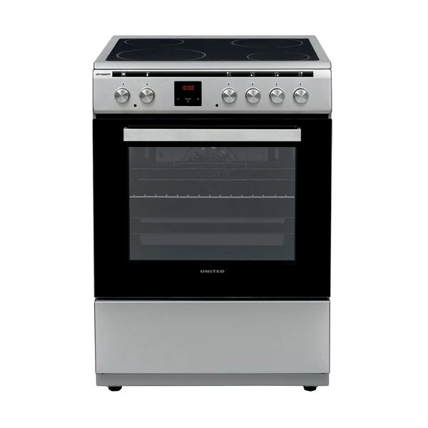 United UFV-68289TP Inox Κουζίνα Κεραμική