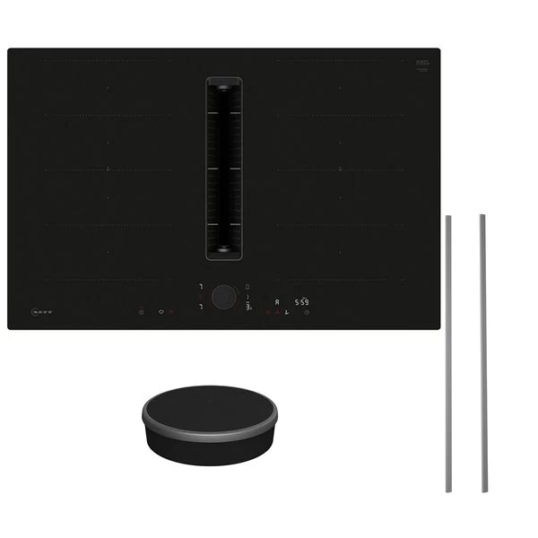 Neff V68YYX4B0 Επαγωγική Εστία & Z9801TWAY0 Twist Pad Flex & Z9802PFAY0 Anthracite Grey Fl