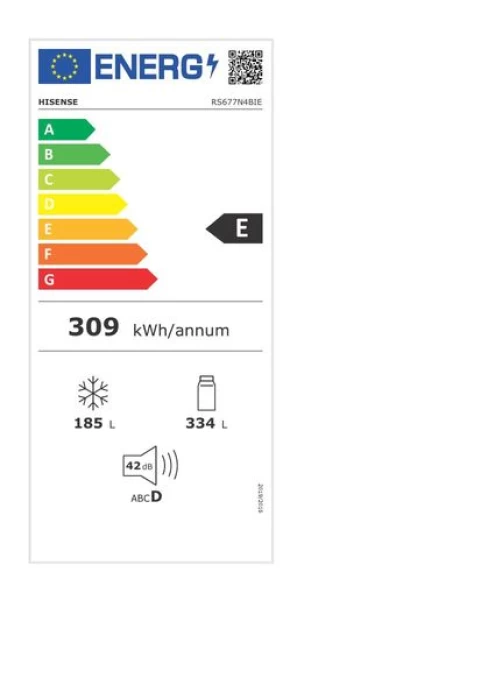 (Preview 2) Hisense RS677N4BIE Ψυγείο Ντουλάπα