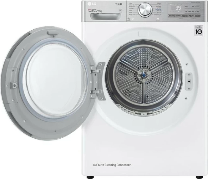 (Preview 2) LG Στεγνωτήριο RH90V9AV2QR με Αντλία Θερμότητας 9kg 