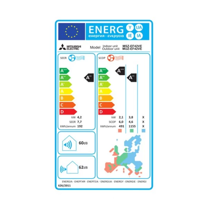 (Preview 3) Mitsubishi Electric MSZ EF42VGKW Κλιματιστικό Inverter