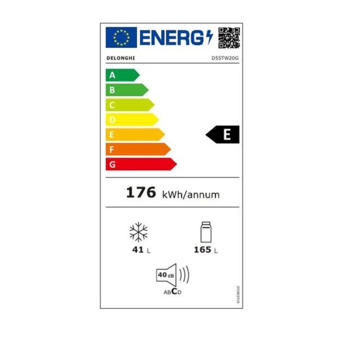(Preview 3) Delonghi D55TW20G White Ψυγείο