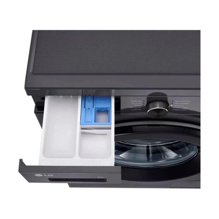 (Preview 3) LG Πλυντήριο Ρούχων 9kg με Ατμό 1400 Στροφών F4X1009NMB