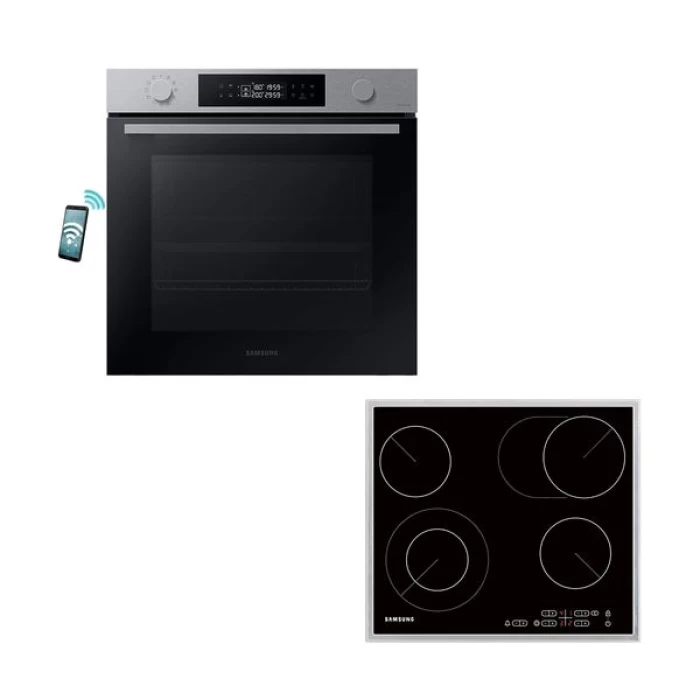 (Preview 1) Samsung NV7B44205AS & C61R2CAST Inox Set Εντοιχισμού