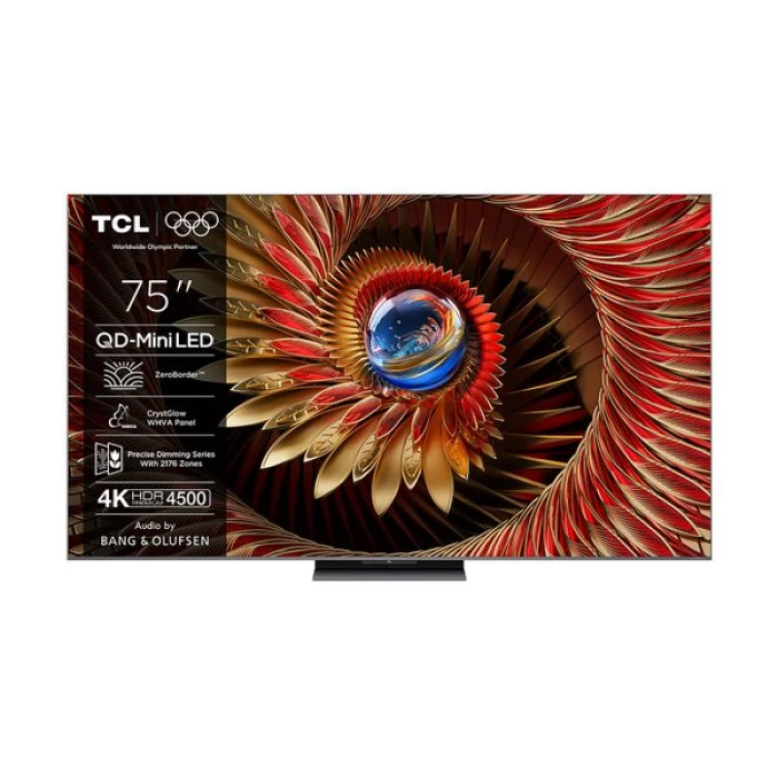 (Preview 1) TCL QD Mini-LED 75C8K 75 Τηλεόραση Google TV 4K