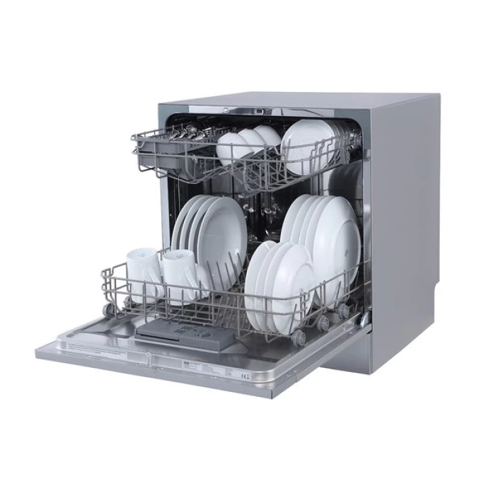 (Preview 5) Delonghi DDW8STT23 Silver Πλυντήριο Πιάτων