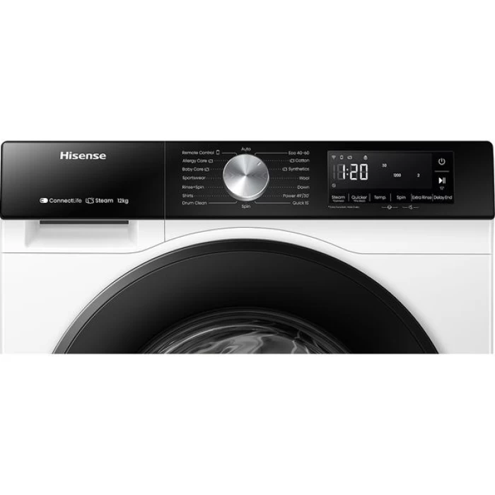 (Preview 2) Hisense WF3S1243BW3 12kg Πλυντήριο Ρούχων