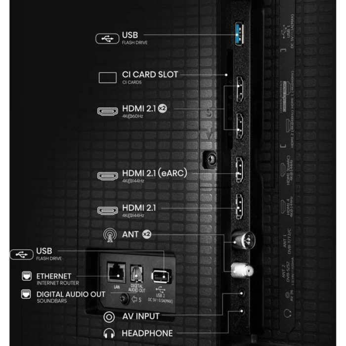 (Preview 4) Hisense Mini-LED 75U7Q 75'' Τηλεόραση Smart 4K
