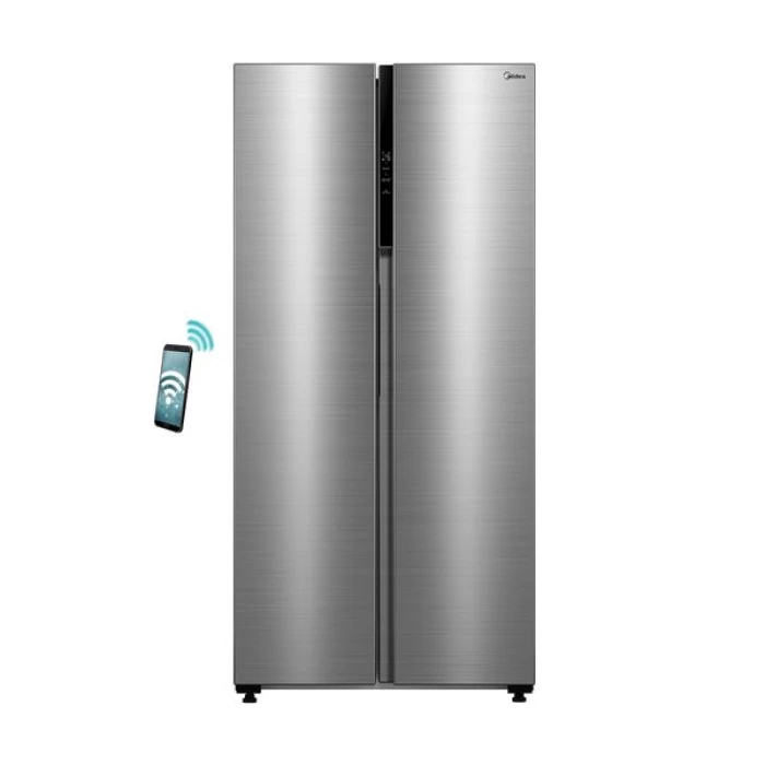 (Preview 1) Midea MDRS619FIE46 Inox Ψυγείο Ντουλάπα