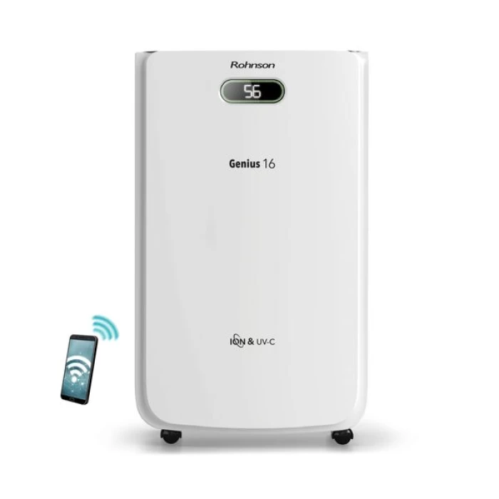 (Preview 1) Rohnson R95016 Genius με WiFi 16lt/24h Αφυγραντήρας