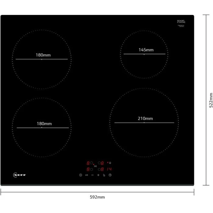 (Preview 2) Neff 60CM T36FBE1L0 Επαγωγική Εστία