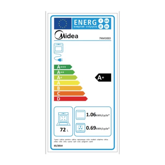 (Preview 3) Midea 7NM30E0 Φούρνος
