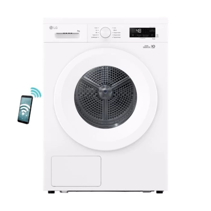 (Preview 1) LG RHX1009NWH 9Kg Στεγνωτήριο