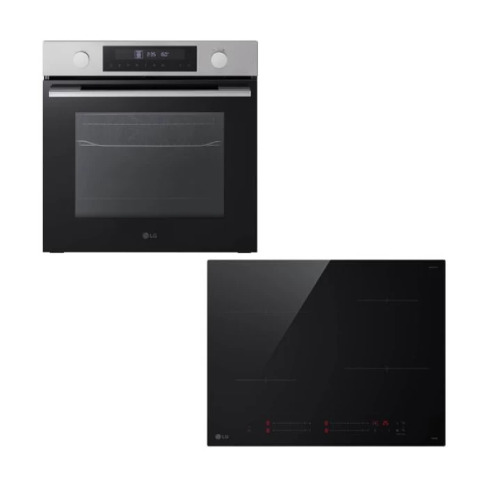 (Preview 1) LG WS5D7230S Inox Φούρνος & CI5Z2423BN Επαγωγική Εστία Set Εντοιχισμού