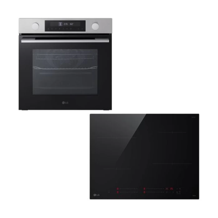 (Preview 1) LG WS5D7210S Inox Φούρνος & CI5Z2423BN Επαγωγική Εστία Set Εντοιχισμού