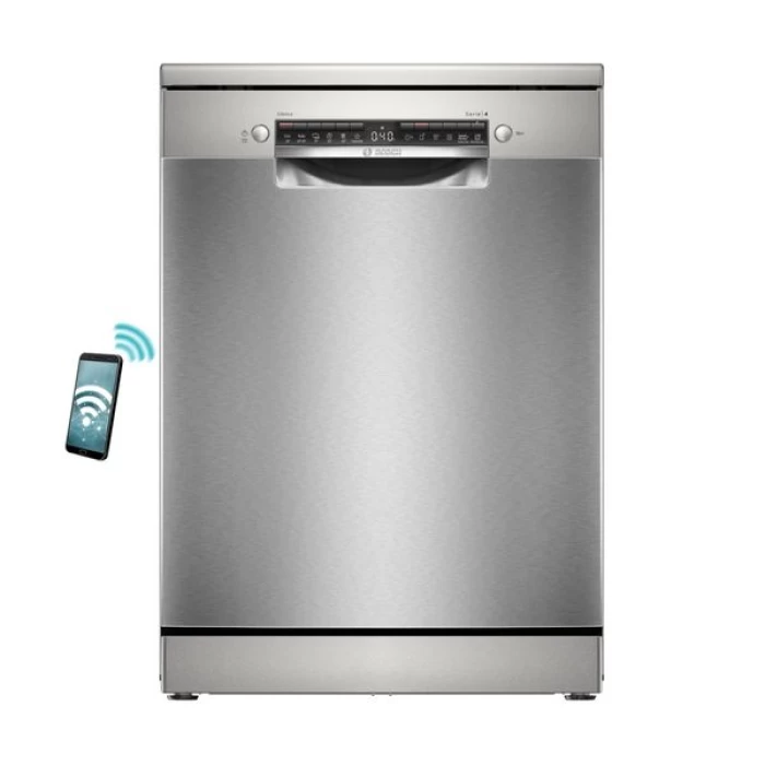 (Preview 1) Bosch SMS4HVI14E Inox Πλυντήριο Πιάτων