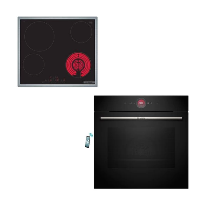 (Preview 1) Bosch HBG7341B1 & PKF645FB2E Set Εντοιχισμού