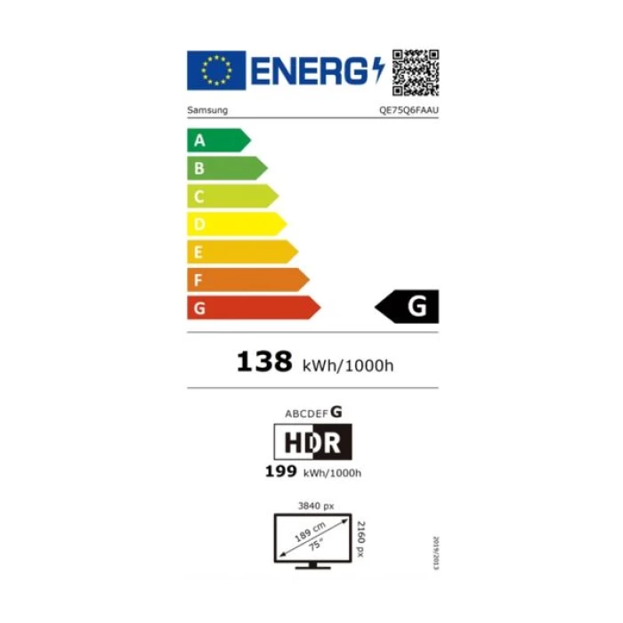 (Preview 2) Samsung QLED QE75Q6F 75 Τηλεόραση Smart 4K