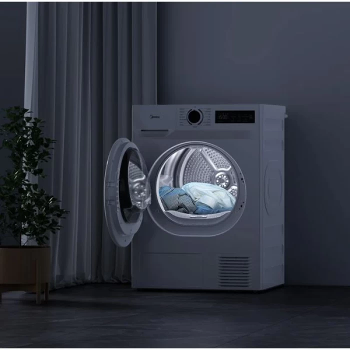 (Preview 2) Midea MD110H80D/W-GR Στεγνωτήριο Ρούχων με Αντλία Θερμότητας 8kg