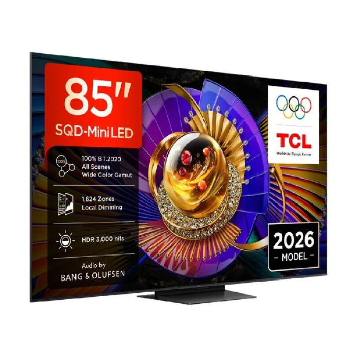 (Preview 2) TCL SQD Mini LED 85C7L 85 Τηλεόραση Google TV 4K