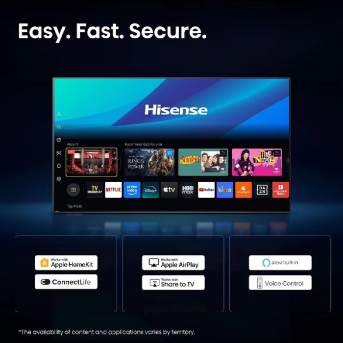 (Preview 4) Hisense RGB Mini-LED 100UR8S 100 Τηλεόραση Smart 4K
