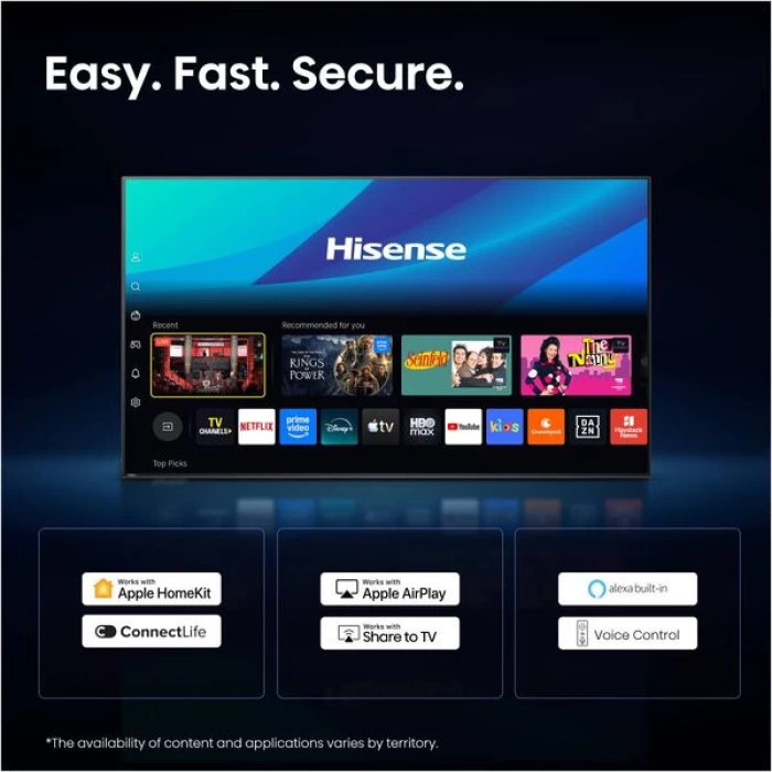 (Preview 5) Hisense Hi-QLED 75E7S 75 Τηλεόραση Smart 4K