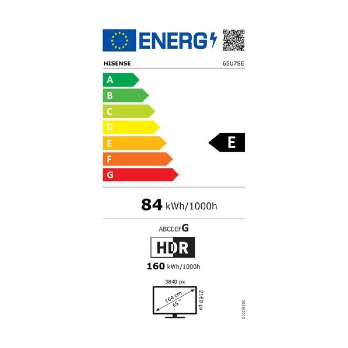 (Preview 4) Hisense Hi-QLED Mini LED 65U7SE 65 Τηλεόραση Smart 4K