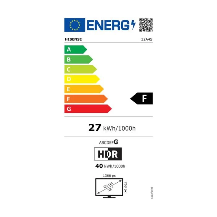 (Preview 4) Hisense LED 32A4S 32 Τηλεόραση Smart 4K