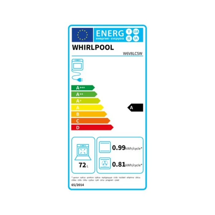 (Preview 3) Whirlpool W6V8LCSW Κουζίνα Κεραμική