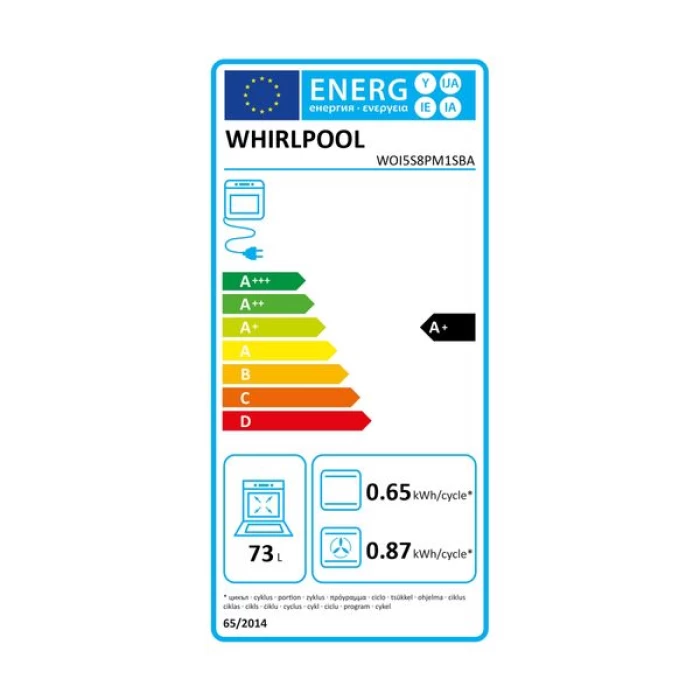 (Preview 2) Whirlpool WOI5S8PM1SBA Black Εντοιχιζόμενος φούρνος